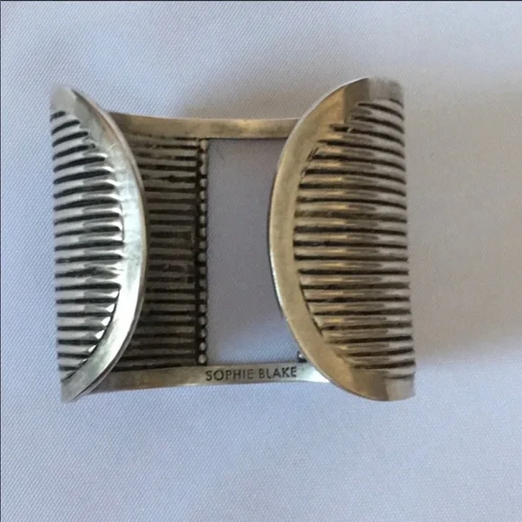 Sophie Blake Silver Cuff real silver 925 bracelet - Picture 4 of 6